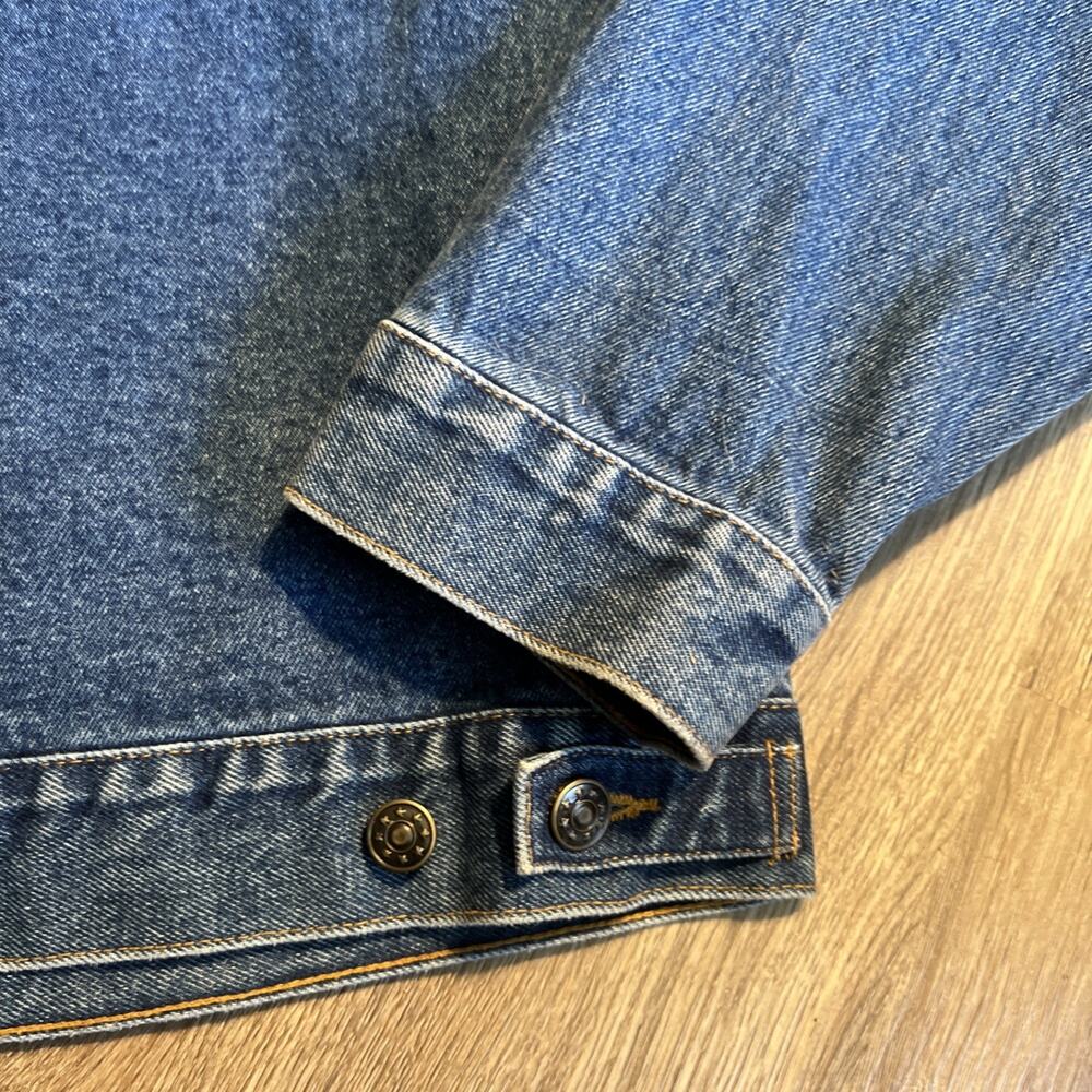 National Reined Cowhorse Denim Jacket Reno 36th Snaffle Bit Futurity Rodeo Coat - Picture 4 of 13
